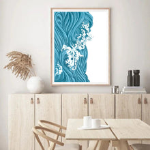 Load image into Gallery viewer, Waves Blue II | Wall Art
