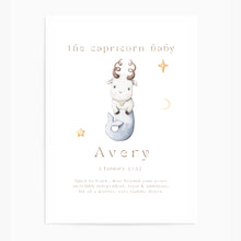 Load image into Gallery viewer, Personalised The Capricorn Baby
