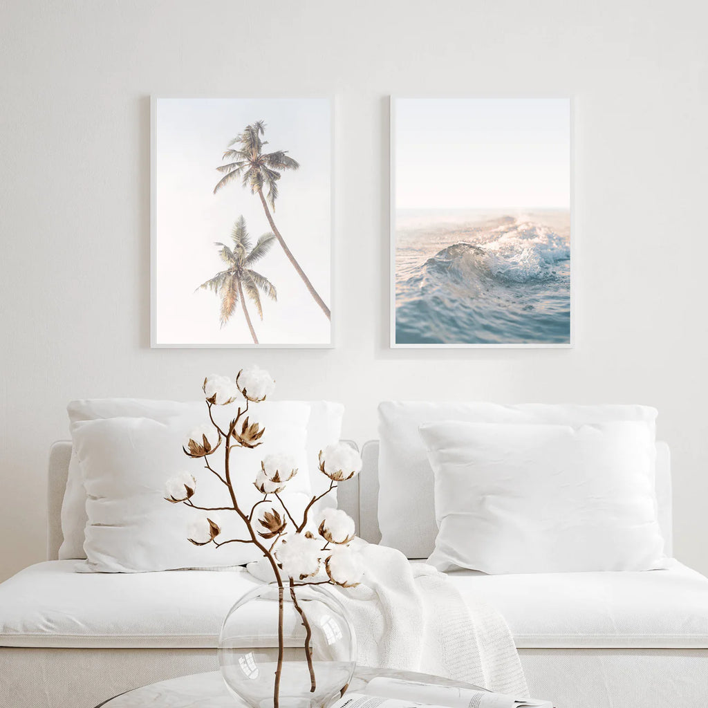Coastal Waves II Set of 2 | Gallery Wall Art