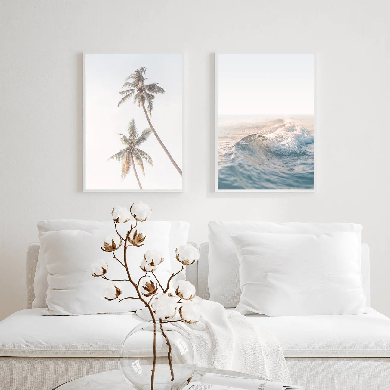 Coastal Waves II Set of 2 | Gallery Wall Art