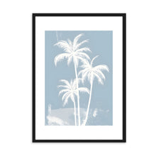 Load image into Gallery viewer, Palm Trees Blue | Wall Art
