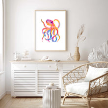 Load image into Gallery viewer, Octopus Colourful | Wall Art
