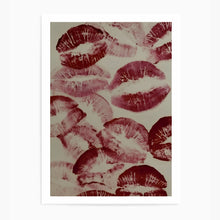 Load image into Gallery viewer, Red Moody Lipstick Stains | Wall Art Print
