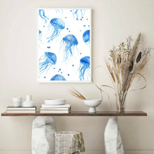 Load image into Gallery viewer, Jellyfish Blue II | Wall Art
