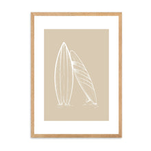 Load image into Gallery viewer, Surfboards Neutral | Wall Art
