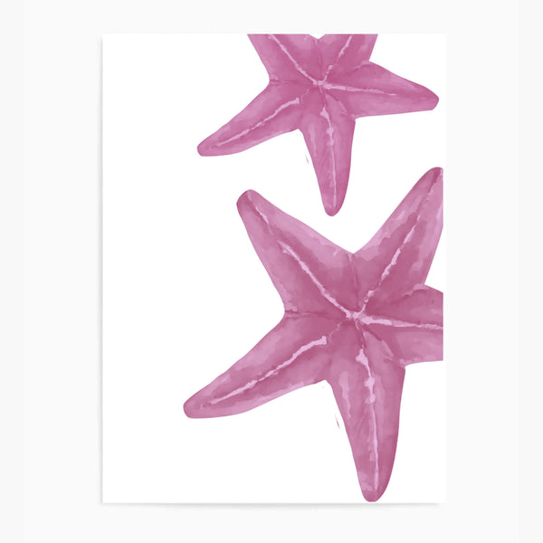 Starfish Pink | Wall Art