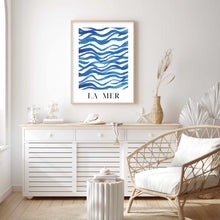 Load image into Gallery viewer, Watercolour Waves La Mer | Wall Art
