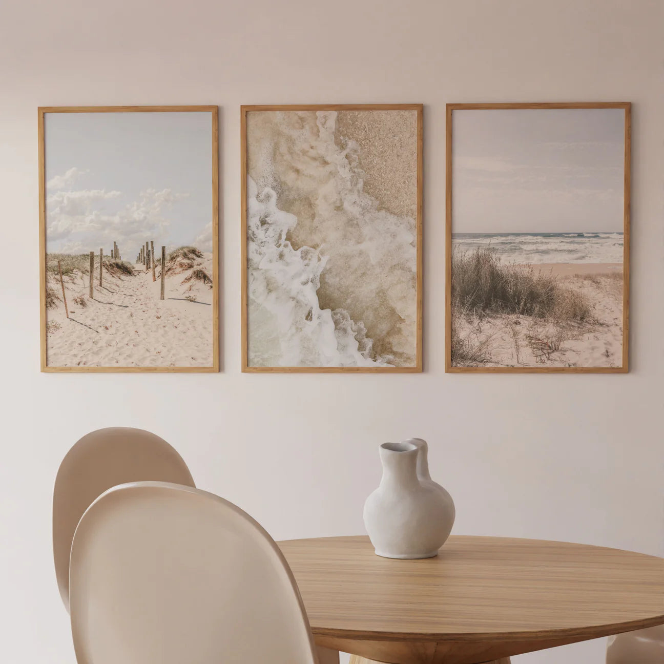 Coastal Vibes II Set of 3 | Gallery Wall Art