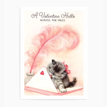 Load image into Gallery viewer, A Valentine Hello Kitty | Wall Art Print

