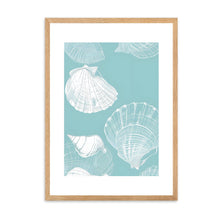 Load image into Gallery viewer, Seashells Blue | Wall Art
