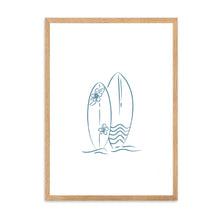 Load image into Gallery viewer, Surfboard Blue I | Wall Art
