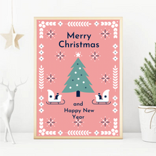 Load image into Gallery viewer, Merry Christmas VI | Art Print
