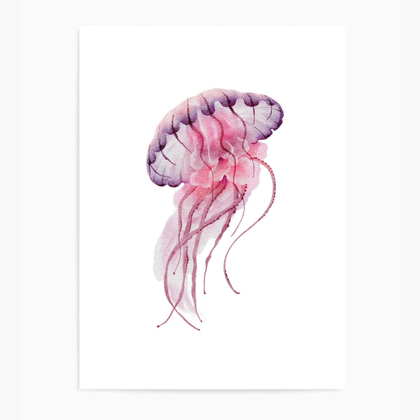 Jellyfish Pink Tones | Wall Art