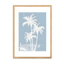 Load image into Gallery viewer, Palm Trees Blue | Wall Art
