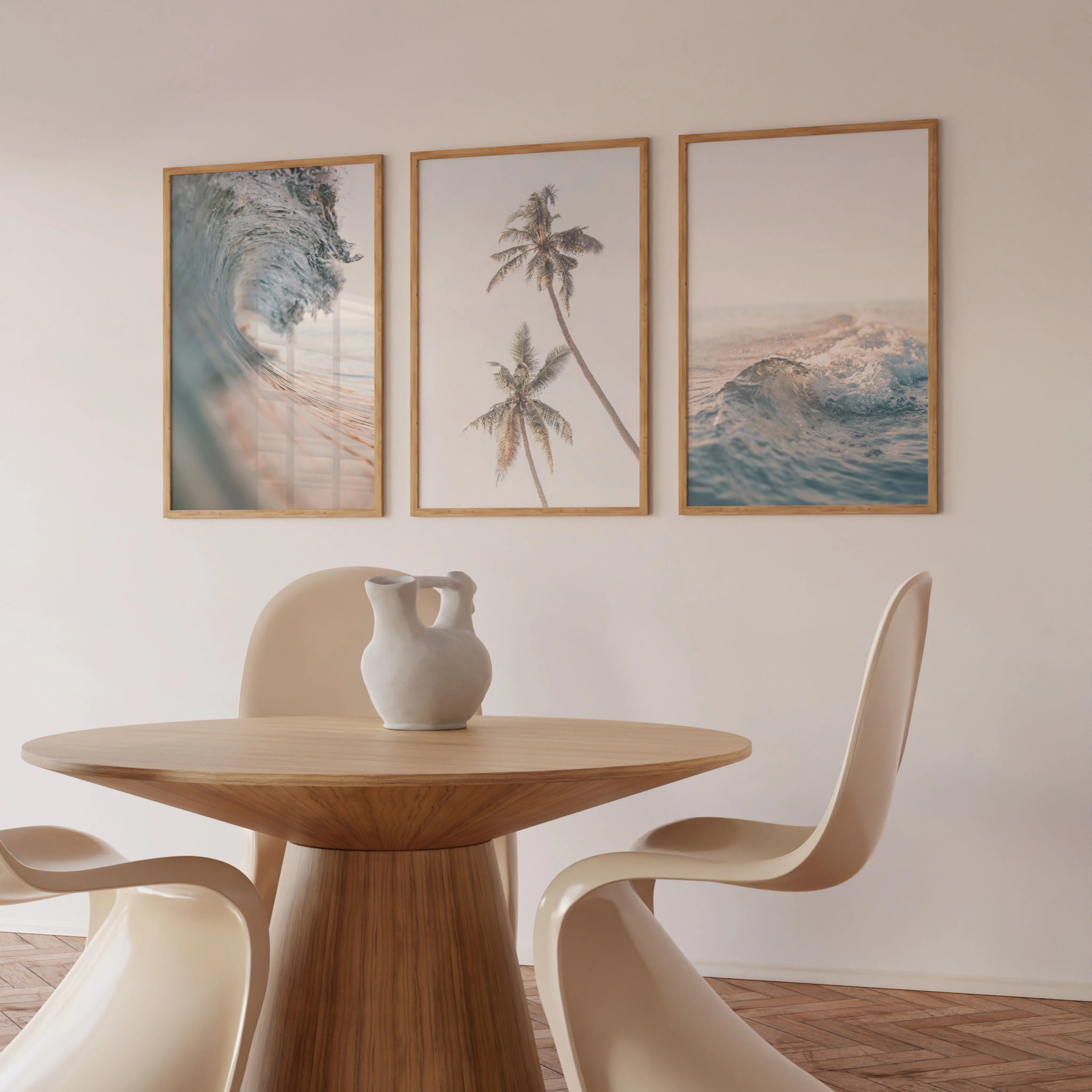 Coastal Vibes IV Set of 3 | Gallery Wall Art