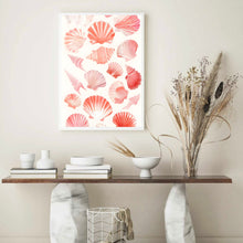 Load image into Gallery viewer, Seashells Coral | Wall Art
