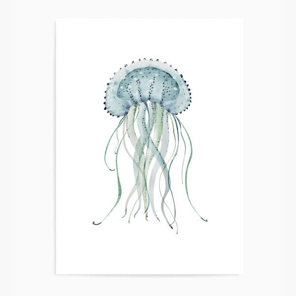 Jellyfish Cool Tones I | Wall Art