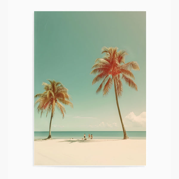 Palm Trees Green | Wall Art