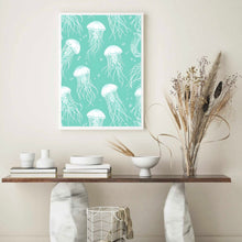 Load image into Gallery viewer, Jellyfish Green | Wall Art
