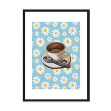 Load image into Gallery viewer, Coffee &amp; Daisies | Wall Art
