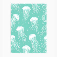 Load image into Gallery viewer, Jellyfish Green | Wall Art
