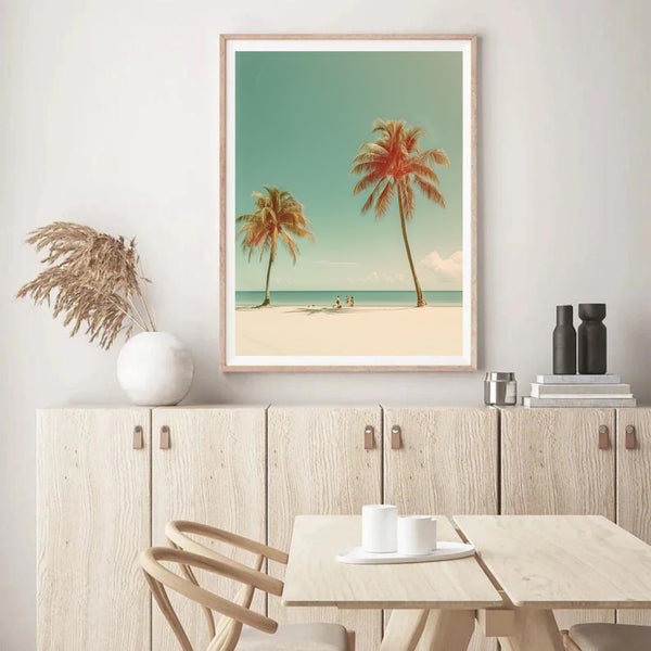 Palm Trees Green | Wall Art