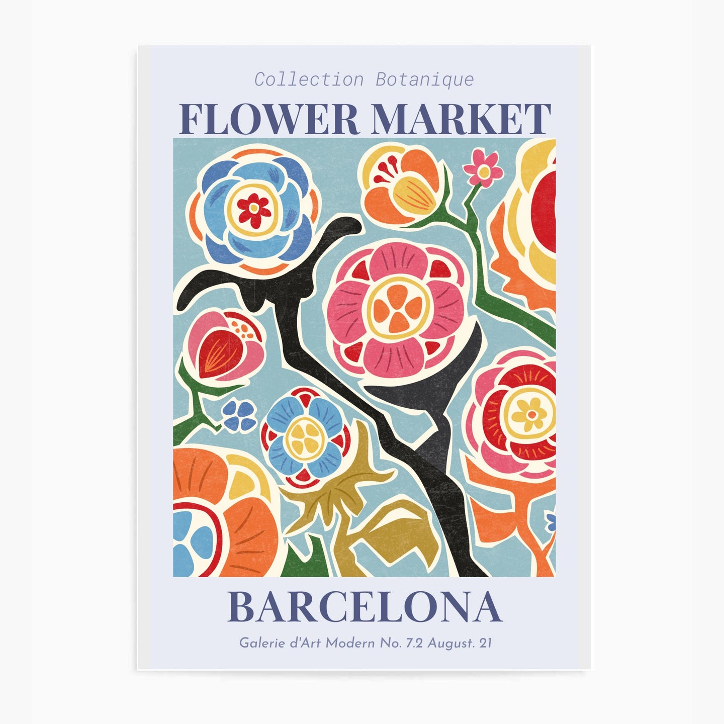Flower Market Barcelona | Wall Art