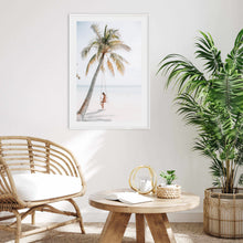 Load image into Gallery viewer, Palm Tree Swing | Art Print
