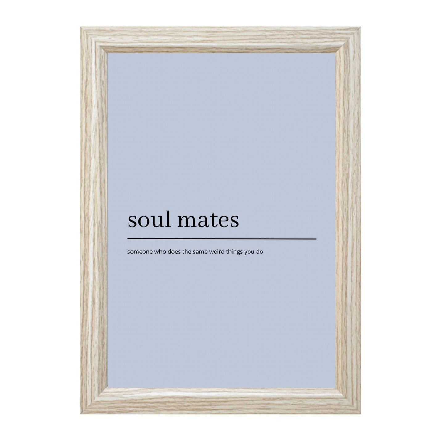 Soul Mates Definition Light Blue