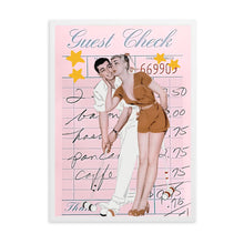 Load image into Gallery viewer, Guest Check Couple Putt Pink | Wall Art
