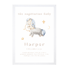 Load image into Gallery viewer, Personalised The Sagittarius Baby
