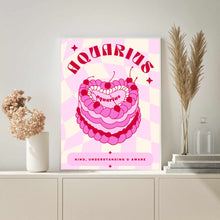 Load image into Gallery viewer, Aquarius Birthday Cake | Art Print
