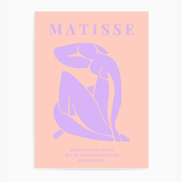 Matisse Lilac & Pink | Wall Art