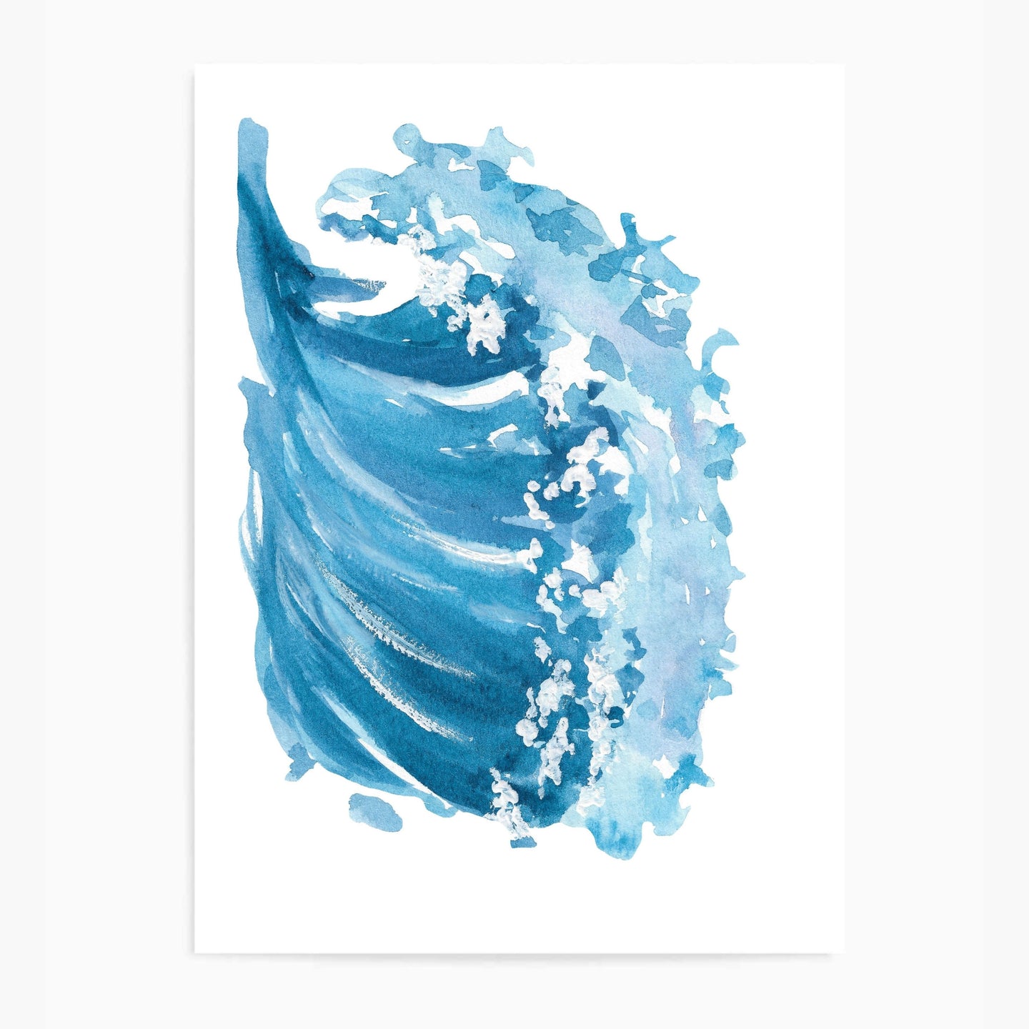 Waves Blue II | Wall Art