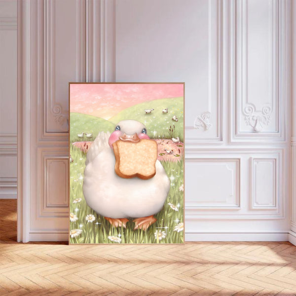 Vintage Duck | Wall Art Print