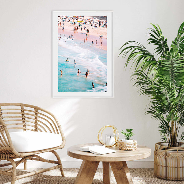 Busy Beach | Art Print