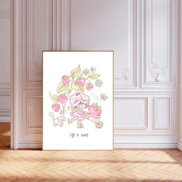 Vintage Life Is Sweet | Wall Art Print