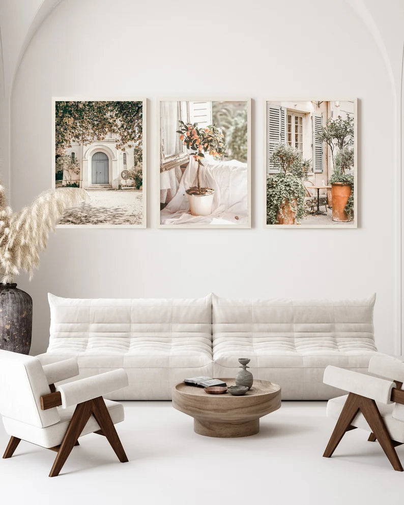 French Countryside Set of 3 | Gallery Wall Art