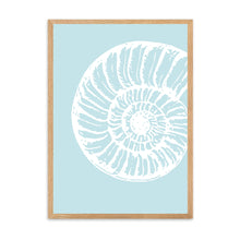 Load image into Gallery viewer, Seashell Blue Big | Wall Art
