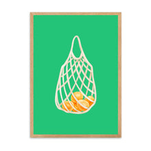 Load image into Gallery viewer, Shopping Bag Green | Wall Art
