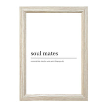 Load image into Gallery viewer, Soul Mates Definition White
