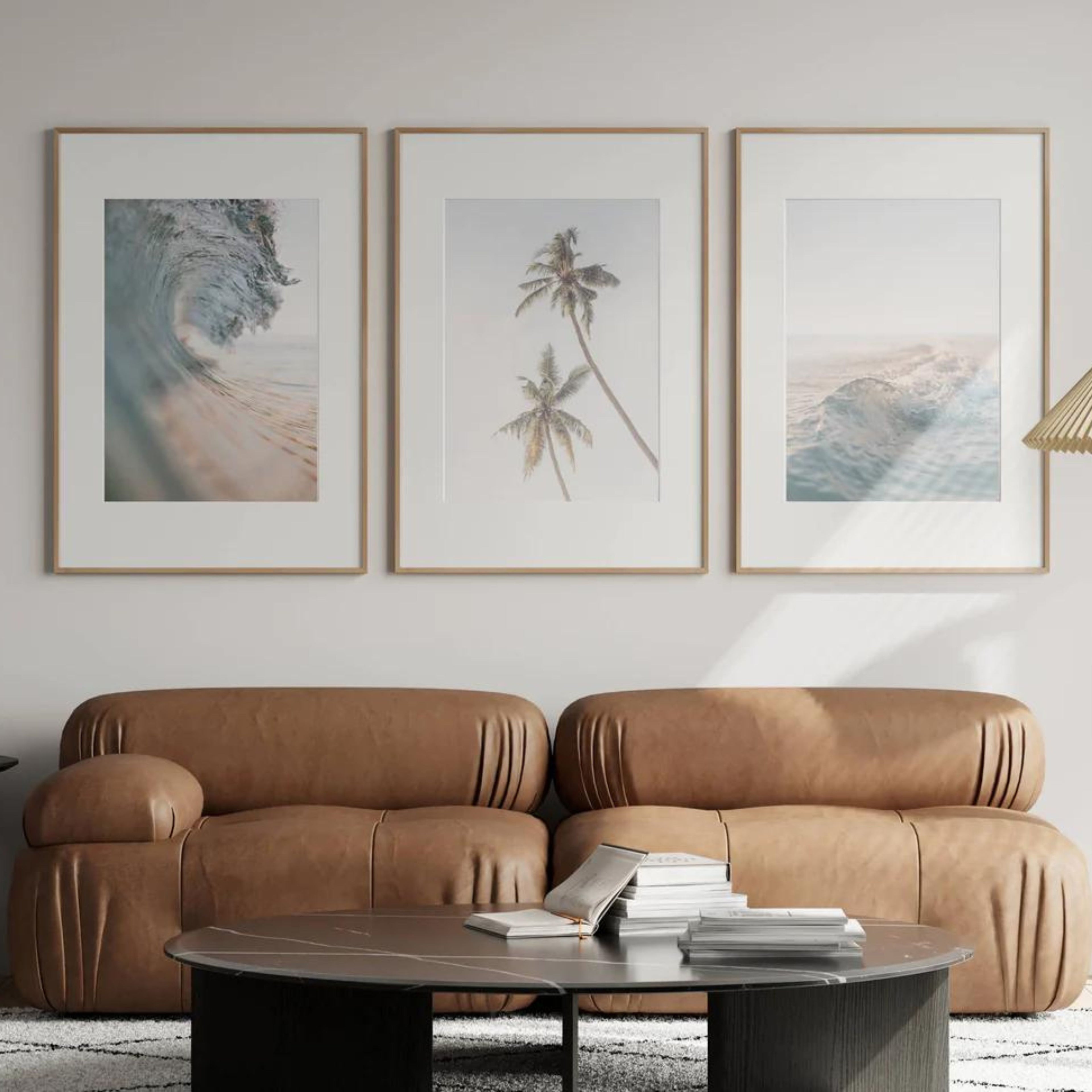 Coastal Vibes IV Set of 3 | Gallery Wall Art
