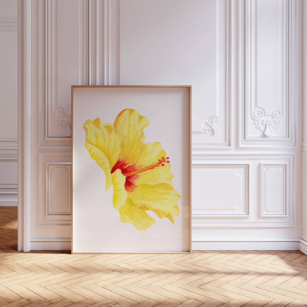 Hibiscus Flower | Art Print