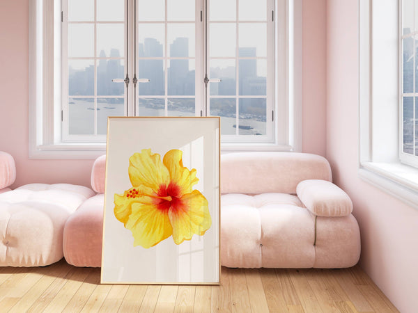 Hibiscus Flower | Art Print