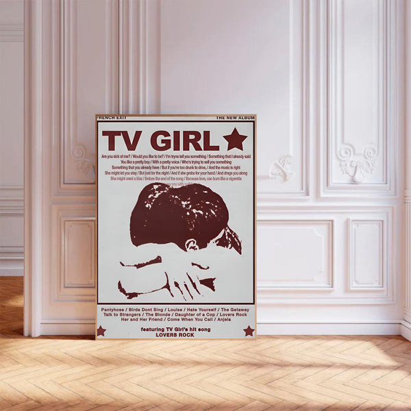 TV Girl Poster | Wall Art Print