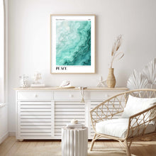 Load image into Gallery viewer, Peace Green Wave Effect | Wall Art
