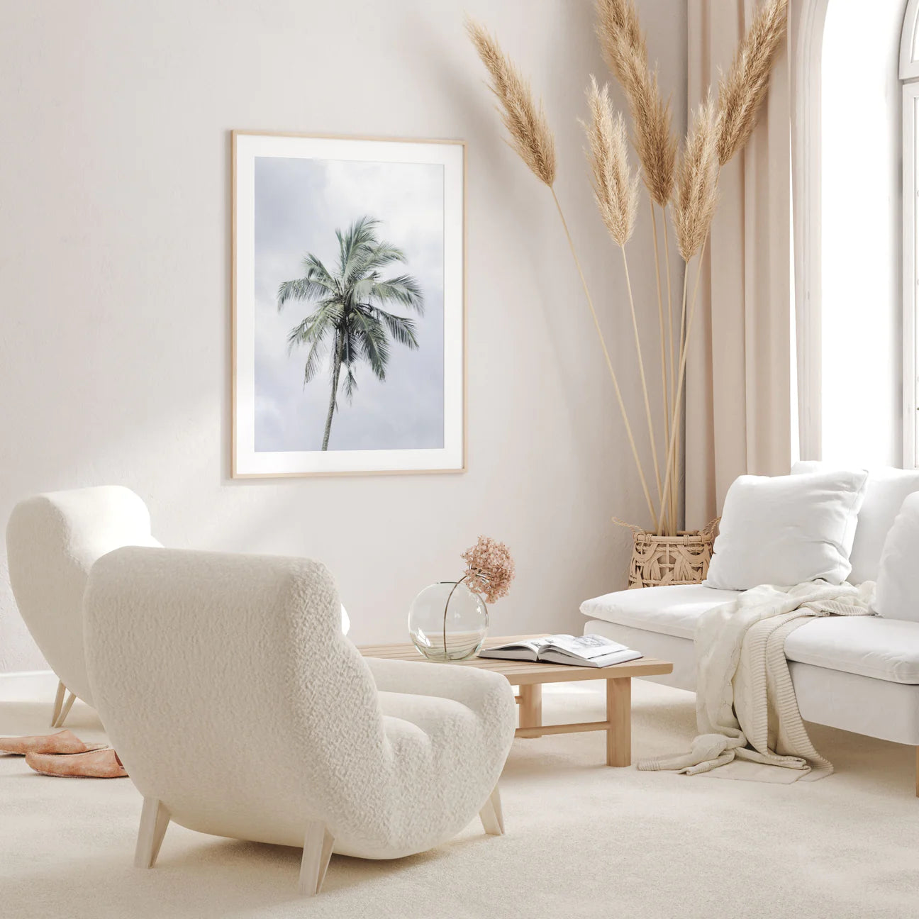 Palm Trees Set of 2 | Gallery Wall Art