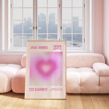 Load image into Gallery viewer, Angel Number 222 Alignment Heart Aura
