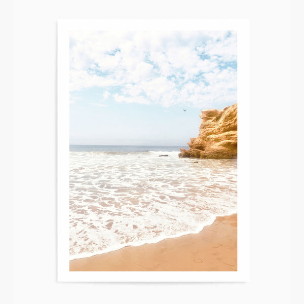 Warm Sandy Beach | Art Print