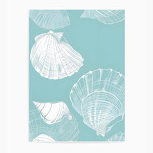 Load image into Gallery viewer, Seashells Blue | Wall Art
